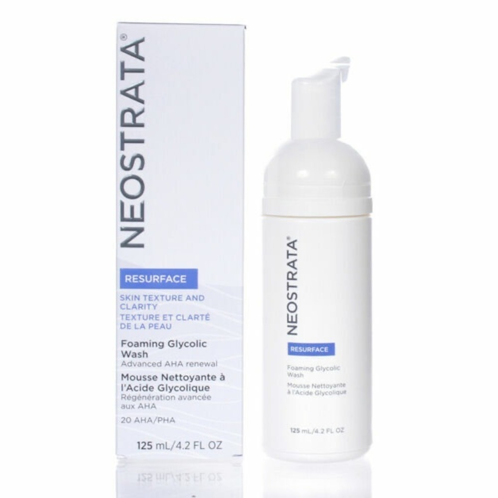 NeoStrata Resurface 4.2oz Foaming Glycolic Wash for Skin Texture and Clarity